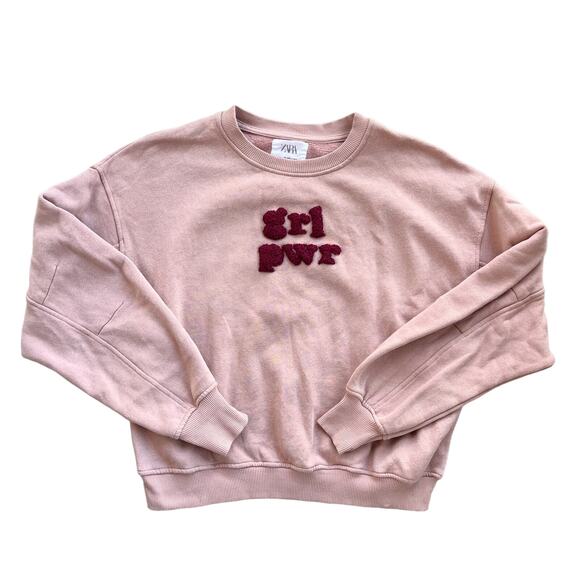 Zara Grl Power Sweatshirt 13/14Y - Picture 1 of 5